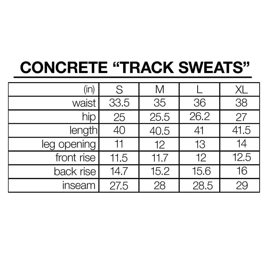 TRACK SWEATS