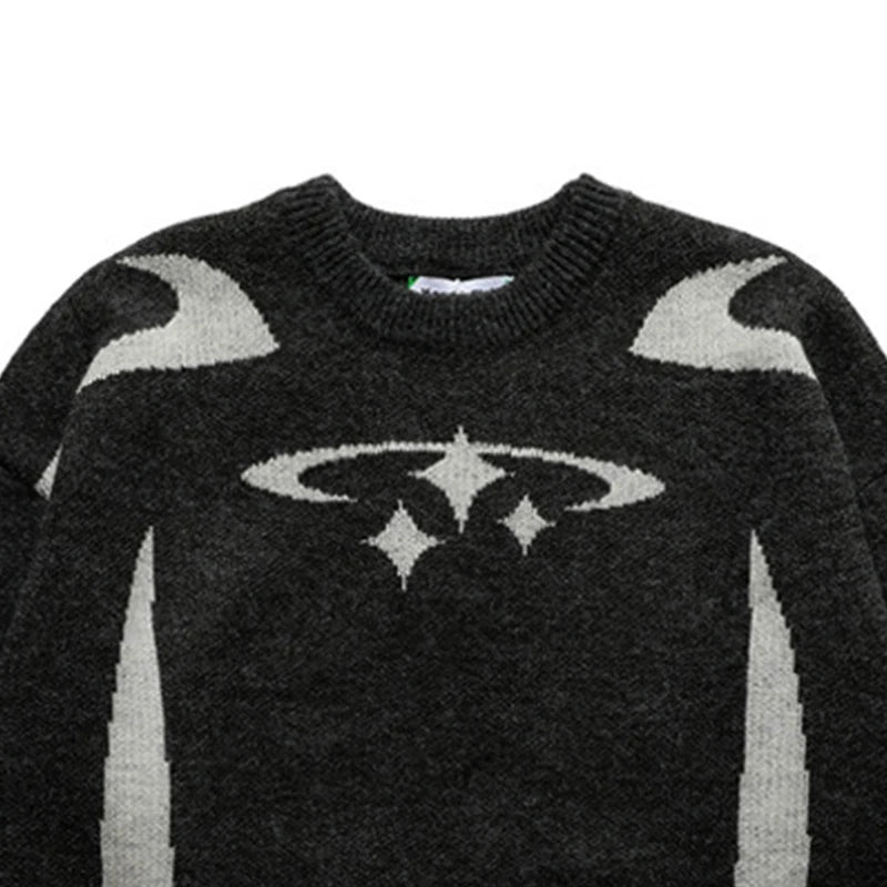 STARS KNITTED SWEATER