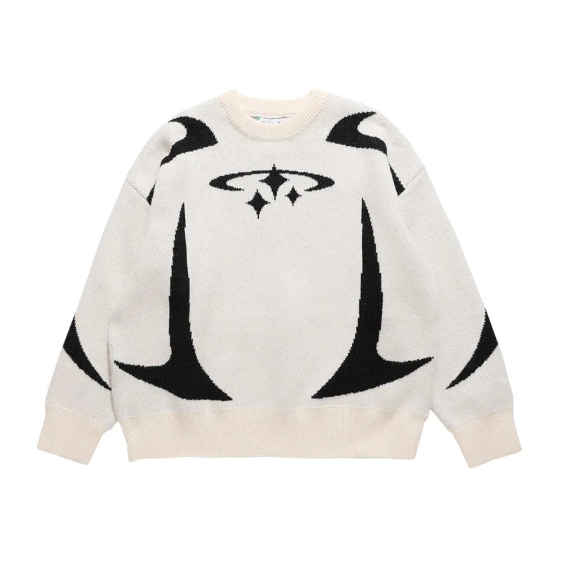 STARS KNITTED SWEATER