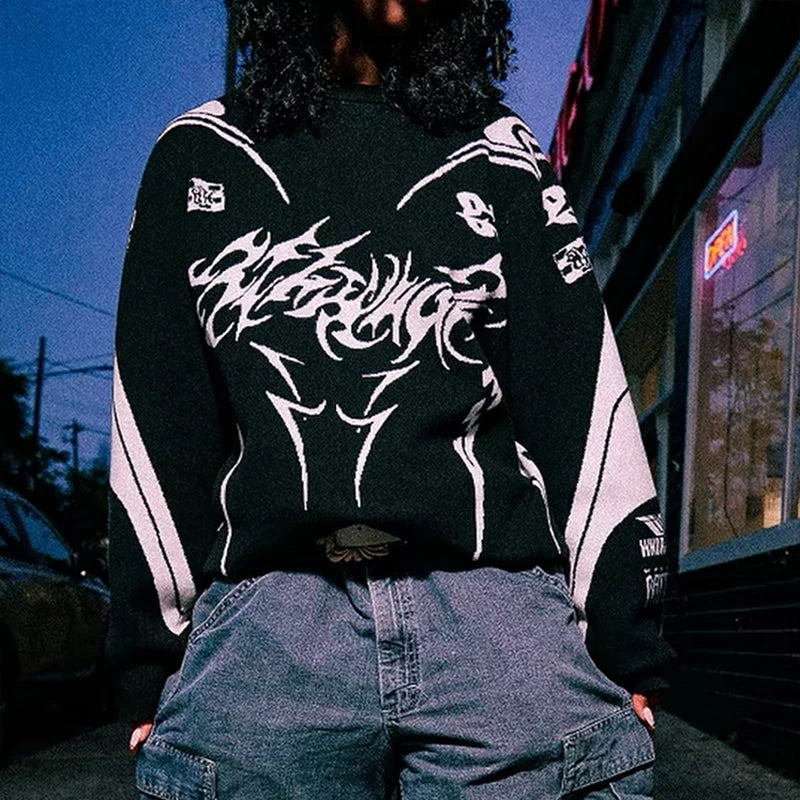 TRIBAL KNITTED SWEATER