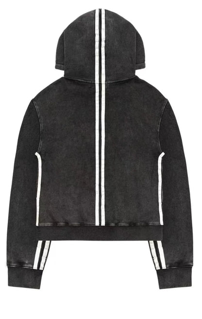 TRACK ZIP UP HOODIE